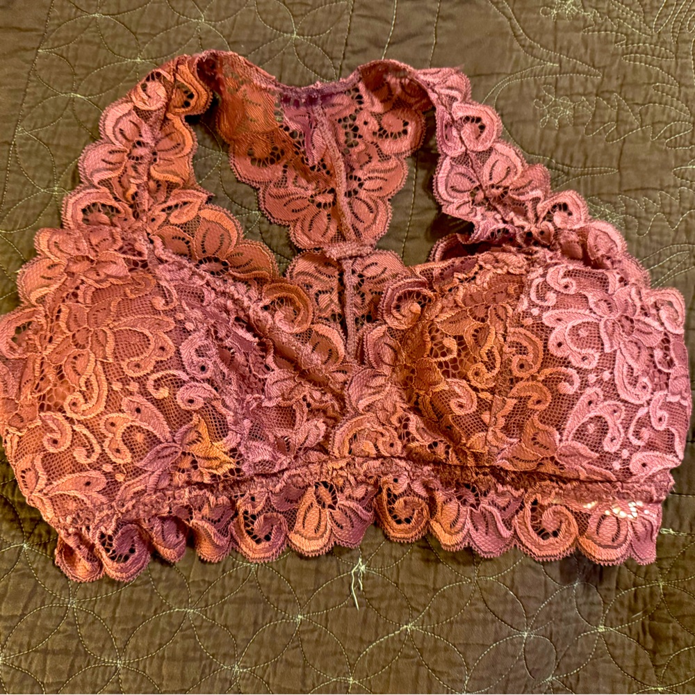 Mauve areopostale racerback bralette
